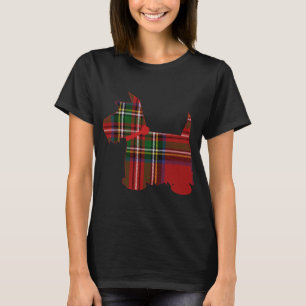 Scottie Dog Scottish Terrier Royal Stewart T-Shirt