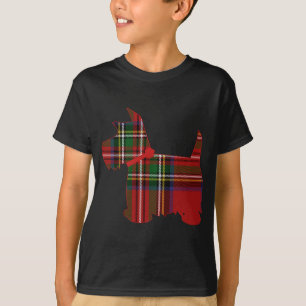 Scottie Dog Scottish Terrier Royal Stewart T-Shirt
