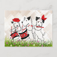 Scottie Dogs Band, niedlich und kuschelig