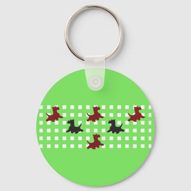 Scottie Dogs Schlüsselanhänger (Vorderseite)