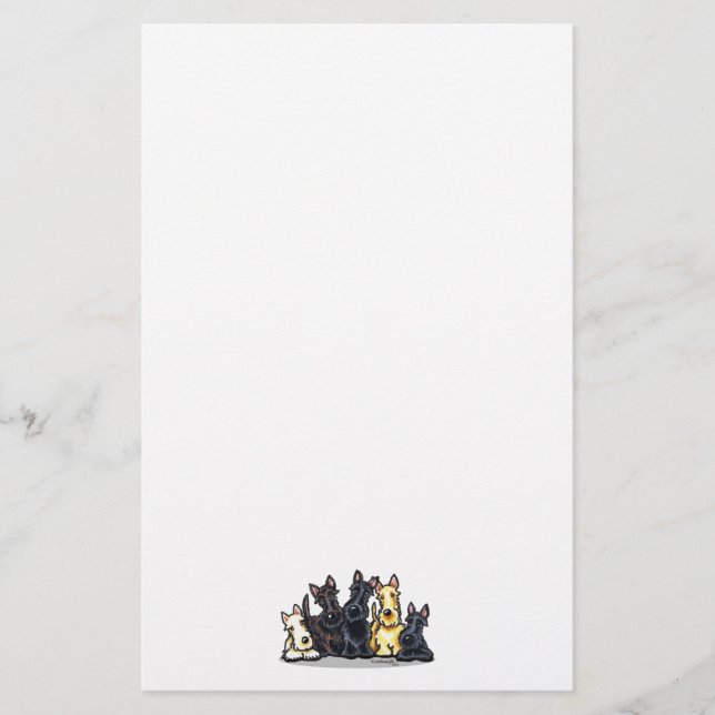 Scottie Five Briefpapier (Vorderseite)