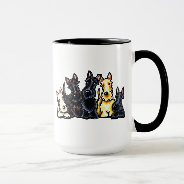 Scottie Five Tasse (Rechts)