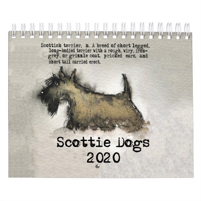 Scottie Hogs 2020 Kalender (Titelbild)