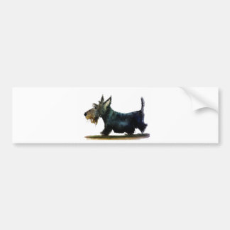 Scottie-Hund Autoaufkleber