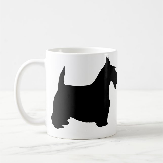 Scottie-Hund Kaffeetasse (Links)