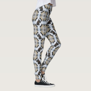 Scottie-Hund-Leggings Leggings
