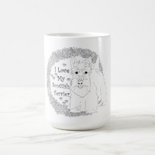 Scottie-Hundeliebe Kaffeetasse