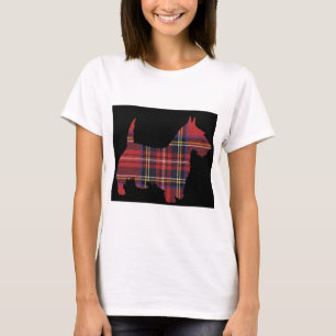 Scottie-HundeTartan T-Shirt