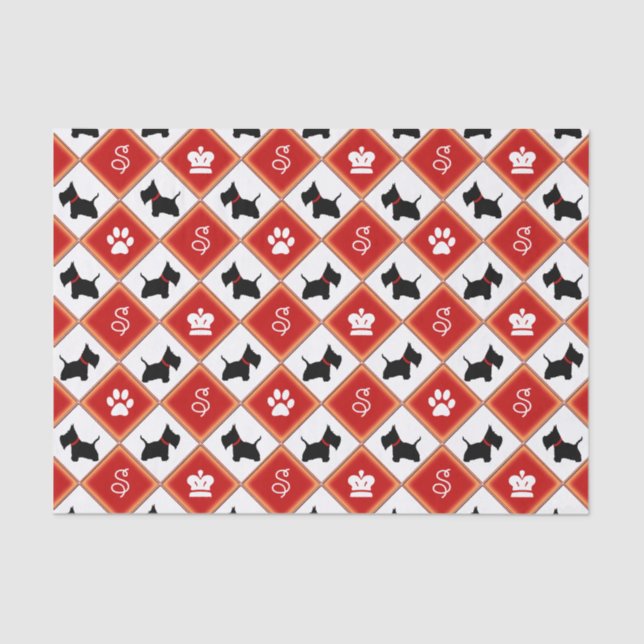 Scottie keine 8 seidenpapier (Vorderseite)