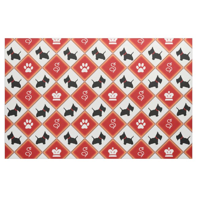 Scottie keine 8 stoff (Yard (91,4 cm))