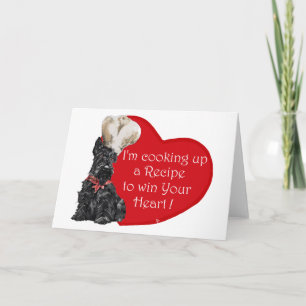 Scottie Koch Valentine Feiertagskarte