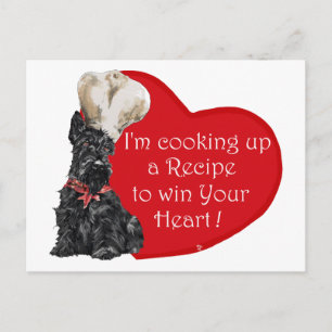 Scottie Koch Valentine Feiertagspostkarte