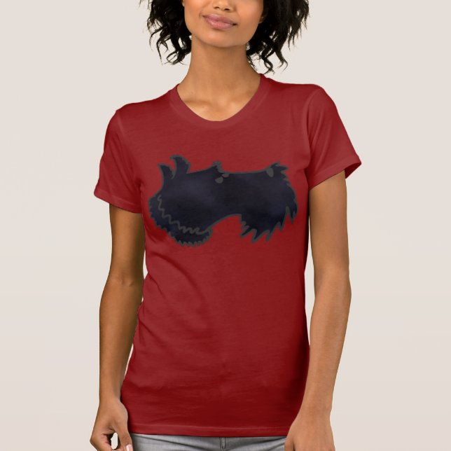 Scottie-Kopf T-Shirt (Vorderseite)