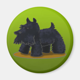 Scottie-Magnet - besonders angefertigt Magnet