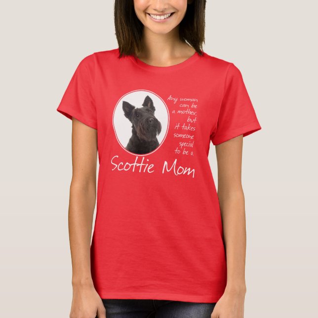 Scottie-Mama-T - Shirt (Vorderseite)