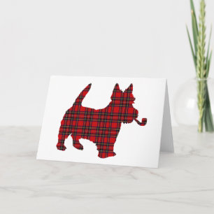 Scottie Scots Terrier Karte