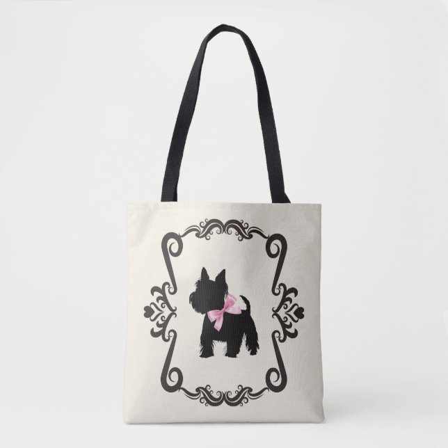 Scottie Silhouette Tasche (Vorderseite)
