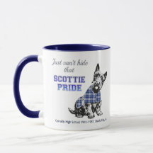 Scottie-Stolz, Corvallis Highschool Scottie-Hund