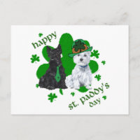 Scottie & Westie St. Paddy's Day