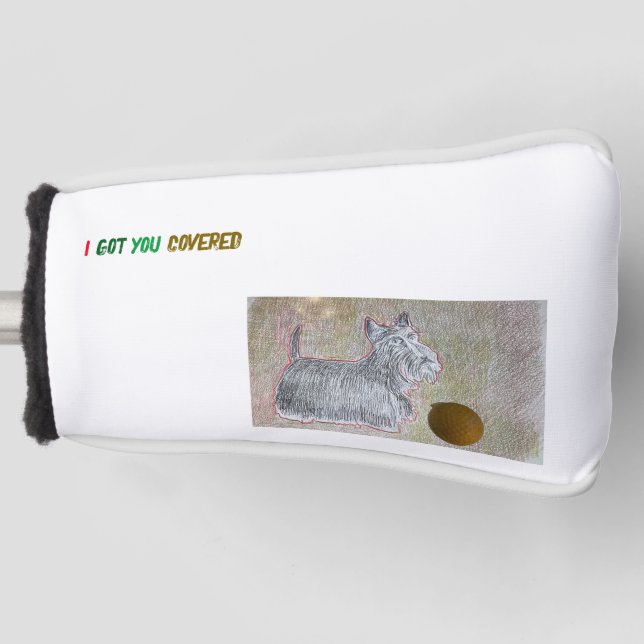 Scotties Golf Club Cover Golf Headcover (Vorderseite)