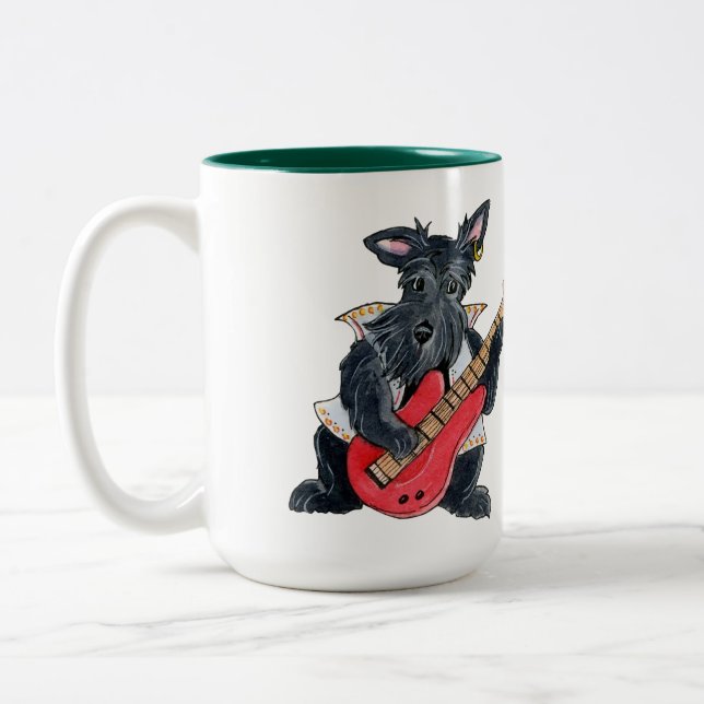 Scotties Rock Bassist Tasse (Links)