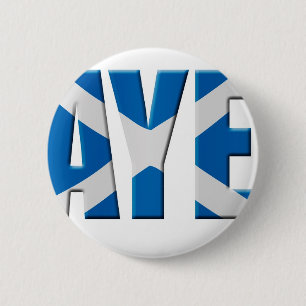 Scottish Aye Button