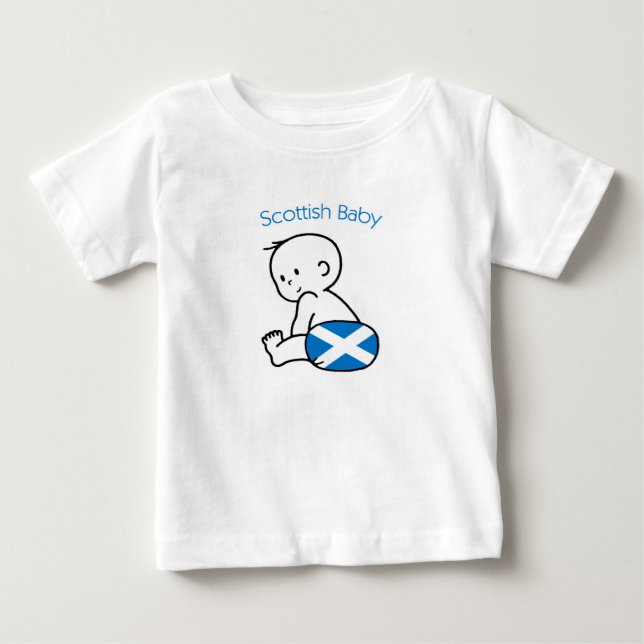 Scottish Baby Baby T-shirt (Vorderseite)