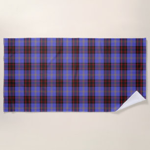 Scottish betont ClanRutherfordTartan Strandtuch