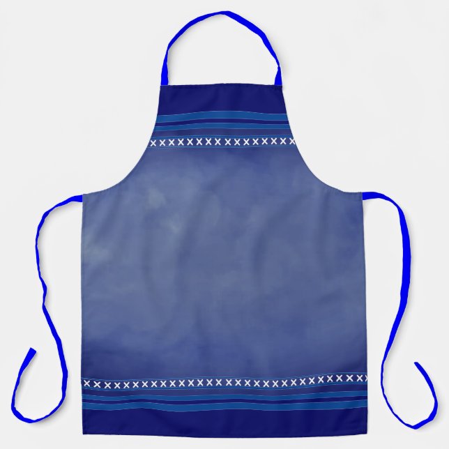 Scottish Blue Schürze (Vorderseite)