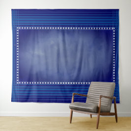 Scottish Blue Wandteppich