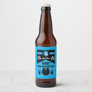 Scottish Burns Night Super Bierflaschenetikett