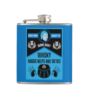 Scottish Burns Night Super Flachmann