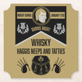 Scottish Burns Night Untersetzer