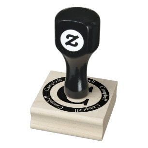 Scottish Campbell Letter C Monogram Gummistempel
