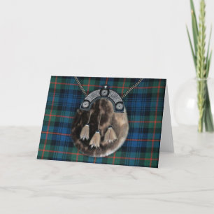 Scottish Card Feiertagskarte
