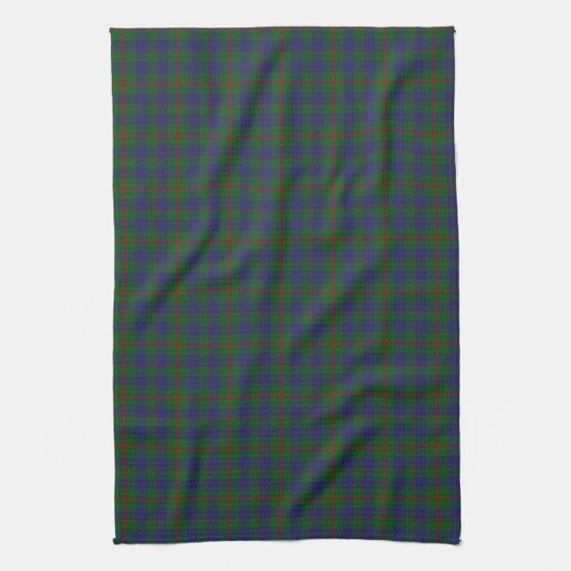 Scottish Clan Agnew Tartan Geschirrtuch (Vertikal)