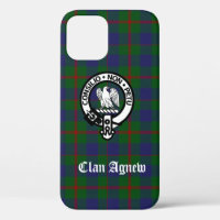 Scottish Clan Agnew Wappen & Tartan