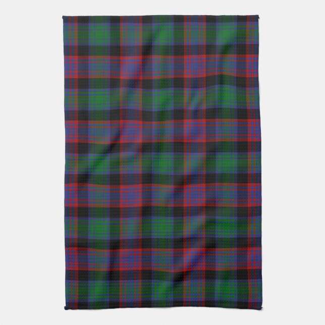 Scottish Clan Alexander Hunting Tartan Kariert Geschirrtuch (Vertikal)