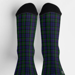 Scottish Clan Baird Tartan Kariert Socken