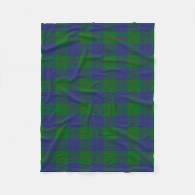 Scottish Clan Barclay Tartan Kariert Fleecedecke (Vorderseite)