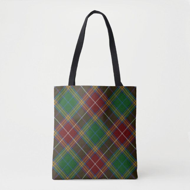 Scottish Clan Baxter Tartan Kariert Tasche (Vorderseite)