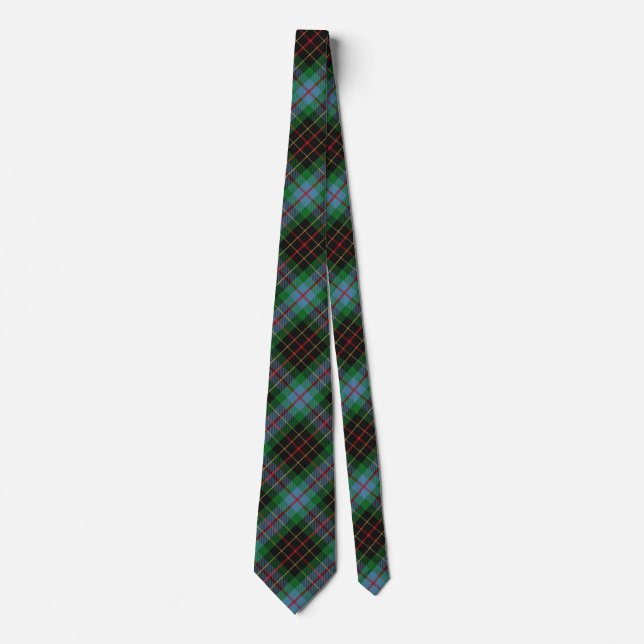 Scottish Clan Brodie Hunting Tartan Krawatte (Vorderseite)