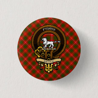 Scottish Clan Bruce Abzeichen und Wappen | Wappen Button