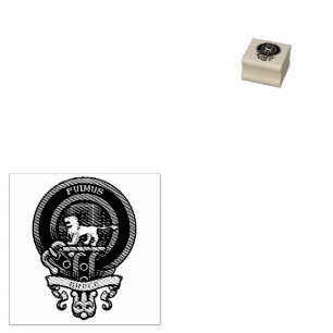 Scottish Clan Bruce Abzeichen und Wappen   Wappen Gummistempel