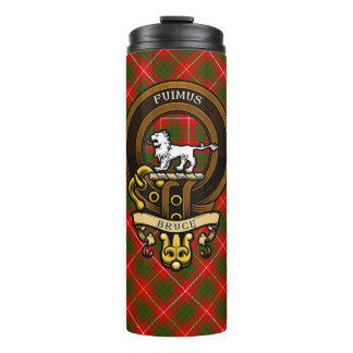 Scottish Clan Bruce Abzeichen und Wappen | Wappen Thermosbecher