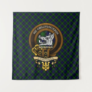 Scottish Clan Campbell Abzeichen und Wappen Wandteppich
