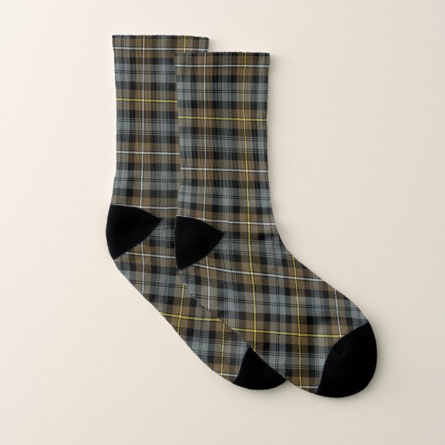 Scottish Clan Campbell Argyll Weathered Tartan Socken (Paar)