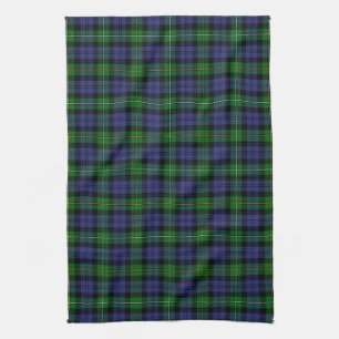 Scottish Clan Campbell, Loudoun Tartan Kariert Geschirrtuch