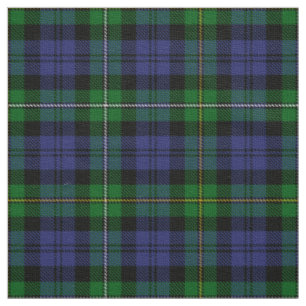 Scottish Clan Campbell, Loudoun Tartan Kariert Stoff