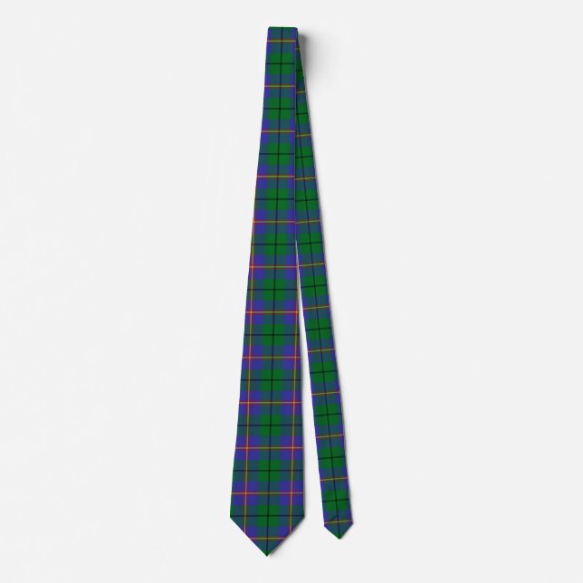 Scottish Clan Carmichael Tartan Kariert Krawatte (Vorderseite)